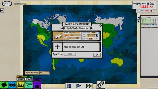Screenshot PaperCars Tycoon