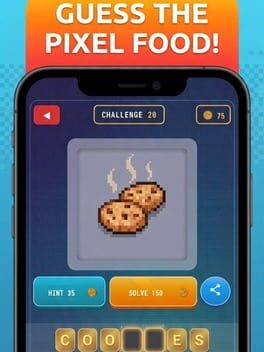 Cover Food Guess: Pixel Art Trivia