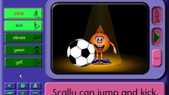 Screenshot Scally's World: Verbs