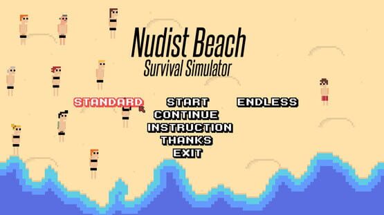 Screenshot Nudist Beach Survival Simulator