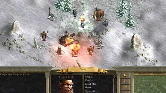 Screenshot Age of Wonders II: The Wizard's Throne