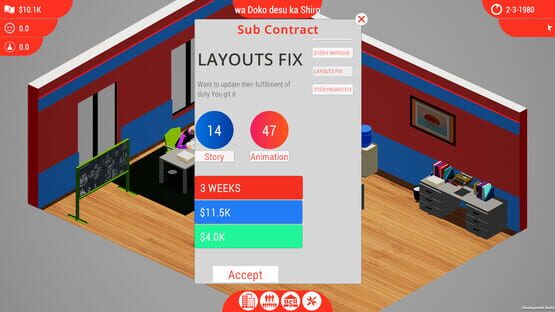Screenshot Anime Studio Tycoon