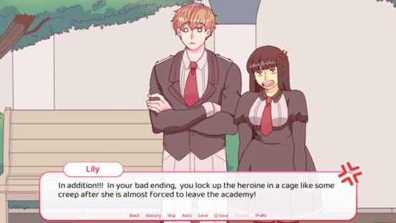 Screenshot I Want to Pursue the Mean Side Character!