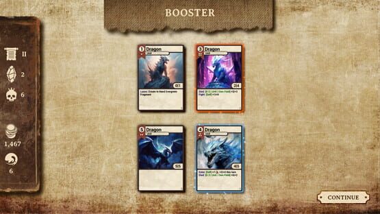 Screenshot Infinite Cards