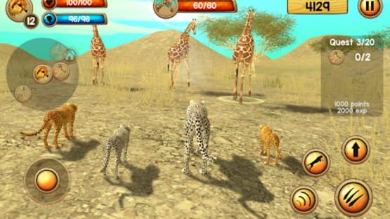 Screenshot Wild Cheetah Sim 3D