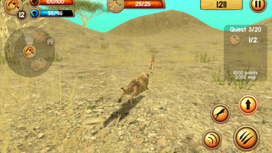 Screenshot Wild Cheetah Sim 3D