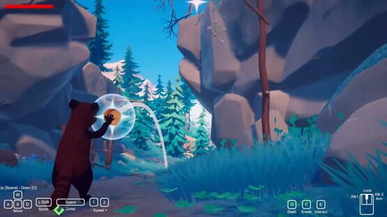Screenshot Red Panda: The Quiet Path