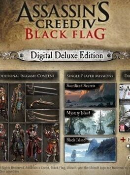 Cover Assassin's Creed IV: Black Flag - Deluxe Edition