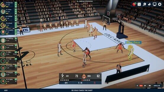 Screenshot Pro Basketball Manager 2023