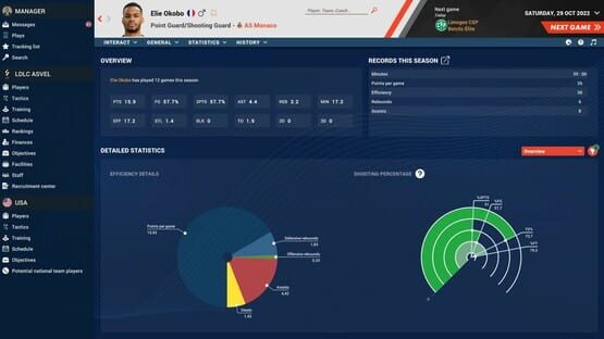 Screenshot Pro Basketball Manager 2023