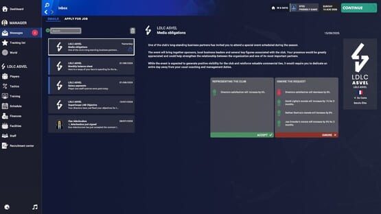 Screenshot Pro Basketball Manager 2027