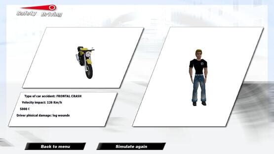 Screenshot Safety Driving Simulator: Motorbike