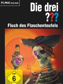 Cover Die drei ???: Fluch des Flaschenteufels