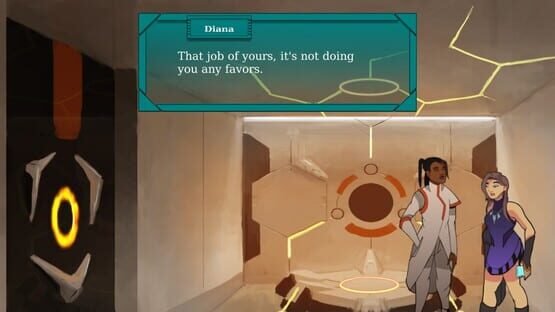 Screenshot A2Be: A Science Fiction Narrative