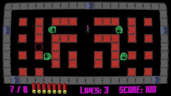 Screenshot Girl With A Lazer Shotgun