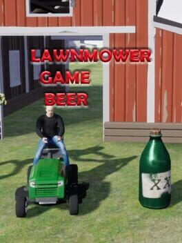 Cover Lawnmower Game Beer