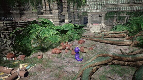 Screenshot Worm in Ruins