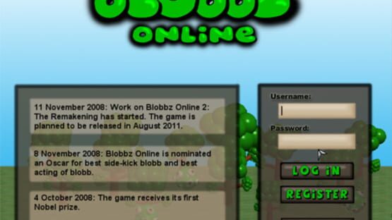 Screenshot Blobbz Online