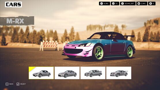Screenshot Drift Showcase