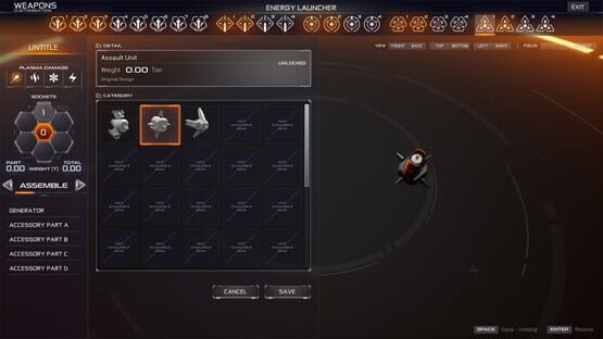 Screenshot M.A.S.S. Builder