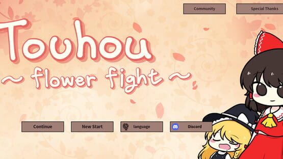 Screenshot Touhou Flower Fight