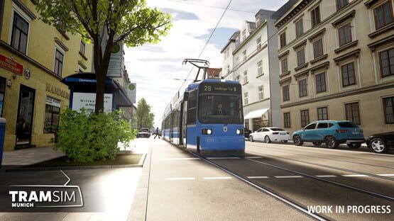 Screenshot TramSim Munich