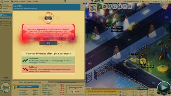 Screenshot Business Heroes: Street Grub