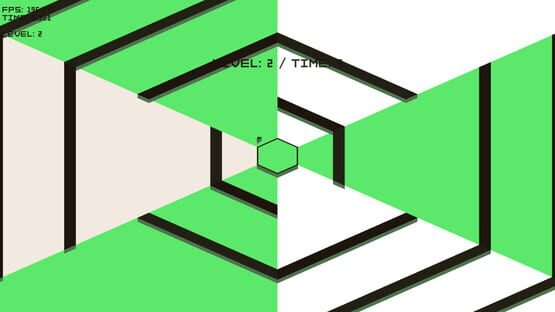 Screenshot Open Hexagon