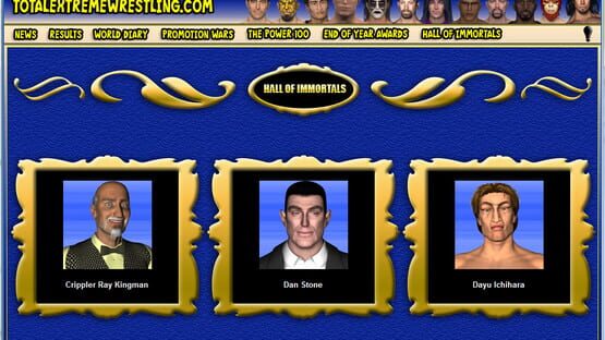 Screenshot Total Extreme Wrestling 2010