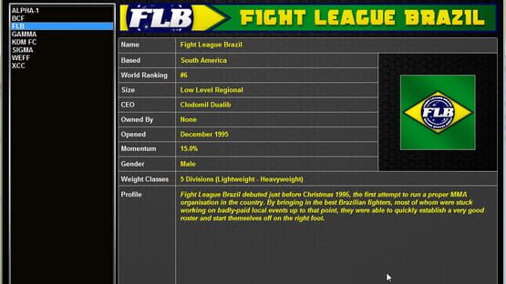 Screenshot World of Mixed Martial Arts 3