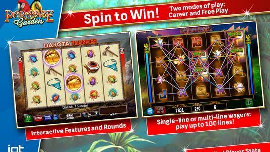 Screenshot IGT Slots Paradise Garden