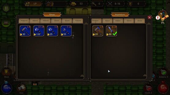 Screenshot Dungeon of Gain