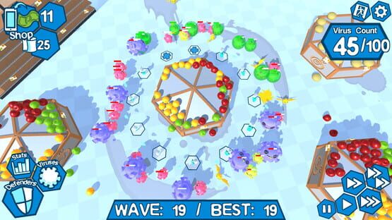 Screenshot Covid Kawaii!