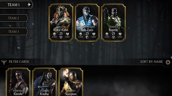 Screenshot Mortal Kombat Mobile