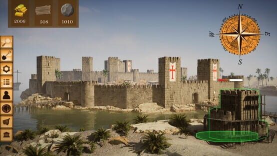 Screenshot Templar Castle Builder