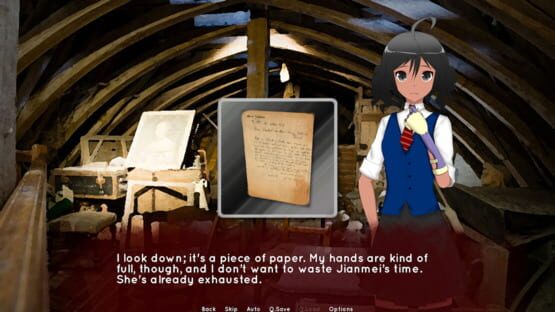 Screenshot Cautionary Tale