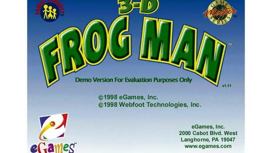 Screenshot 3-D Frog Man