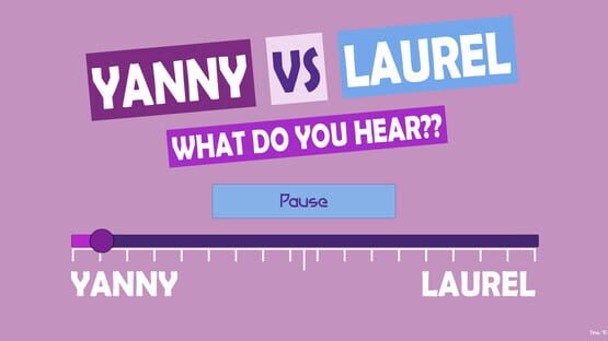 Screenshot What do you hear?? Yanny vs Laurel