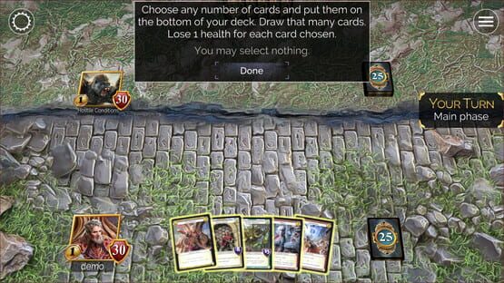 Screenshot Epic Card Game