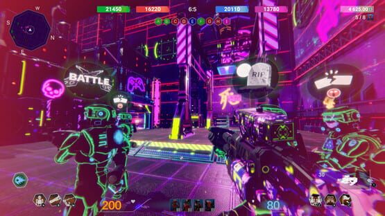 Screenshot Neon Phonk Robots