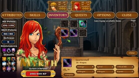 Screenshot Tales of Aravorn: An Elven Marriage