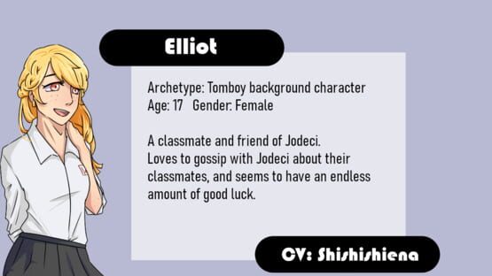 Screenshot I'm a Side Character in a BL story!