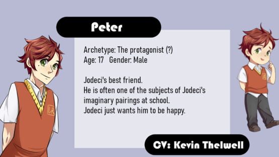 Screenshot I'm a Side Character in a BL story!