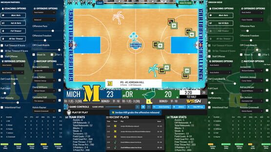 Screenshot Draft Day Sports: College Basketball 2022