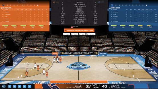 Screenshot Draft Day Sports: College Basketball 26