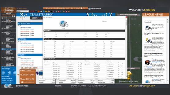 Screenshot Draft Day Sports: Pro Football 2019