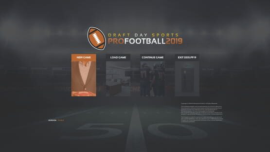 Screenshot Draft Day Sports: Pro Football 2019