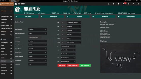 Screenshot Draft Day Sports: Pro Football 2022