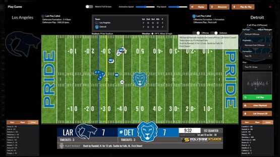 Screenshot Draft Day Sports: Pro Football 2022