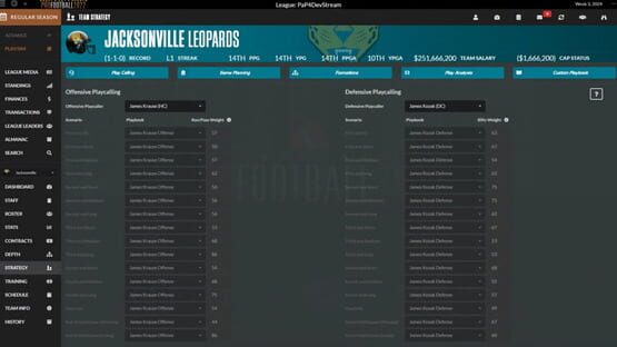 Screenshot Draft Day Sports: Pro Football 2022